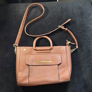 Larger Brown Steve Madden Tote Bag